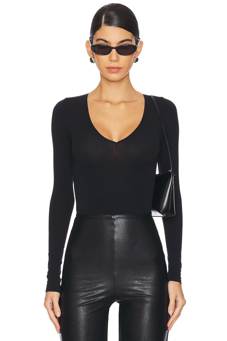 ballet center seam bodysuit