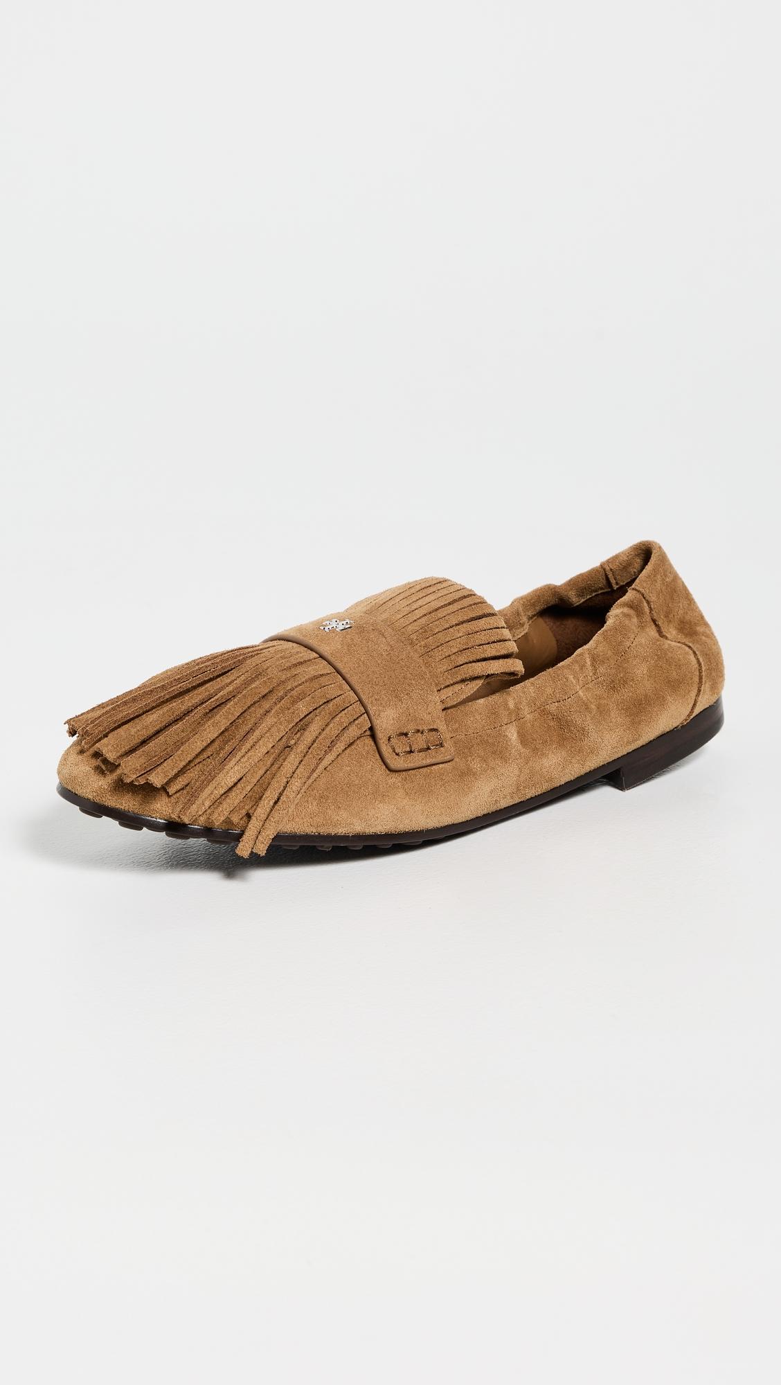 ballet fringe loafers
