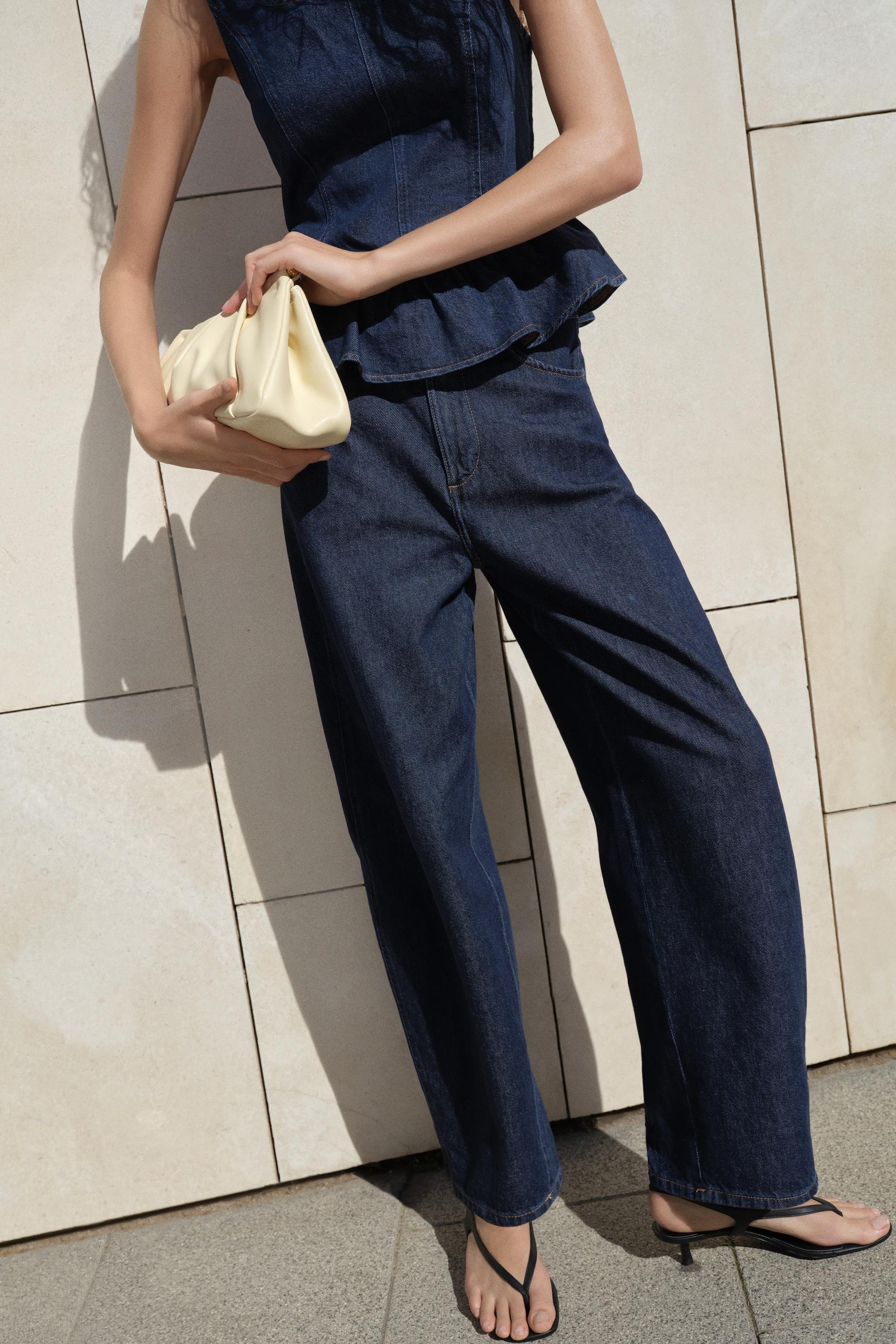 balloon high waist jeans