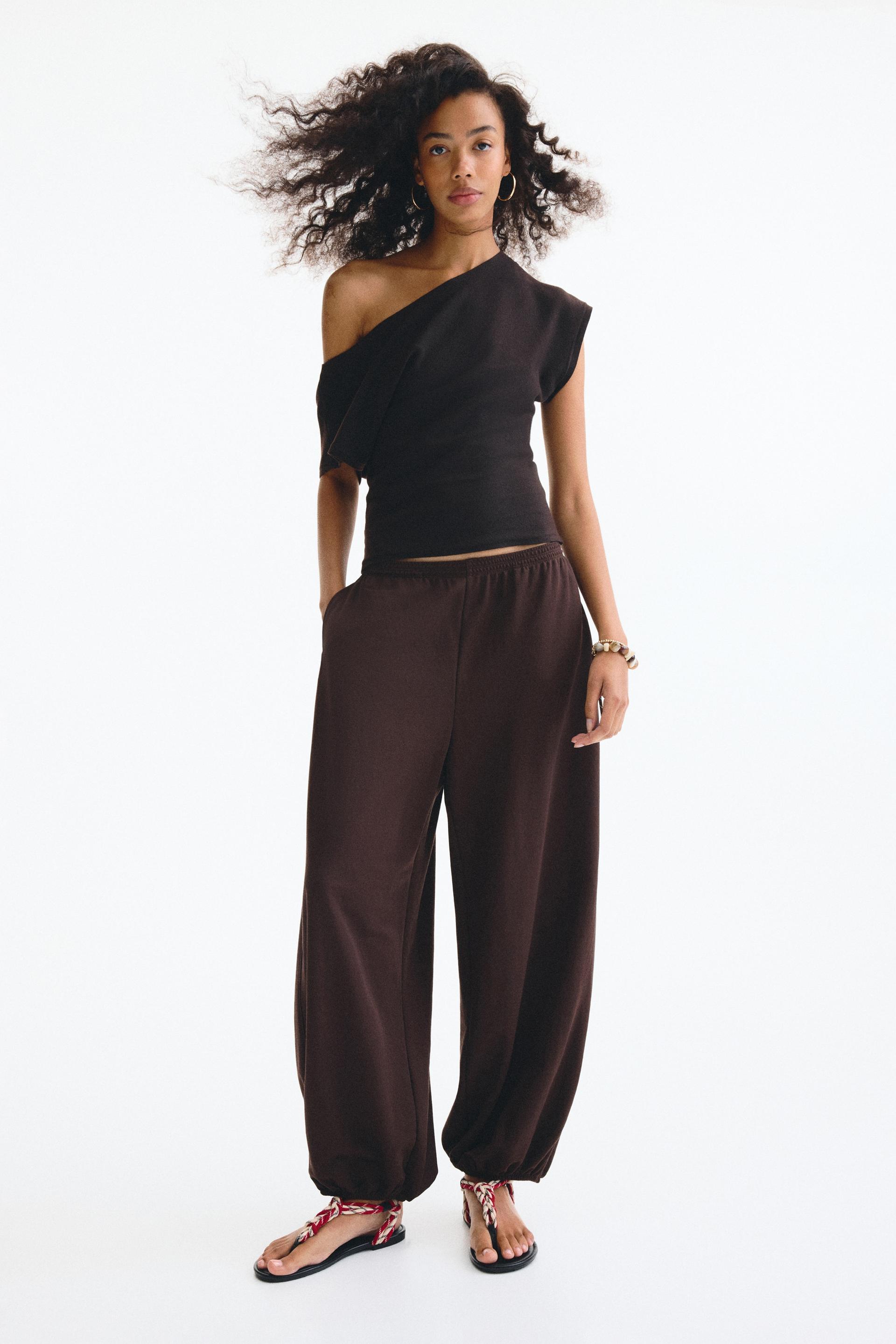 balloon-leg joggers