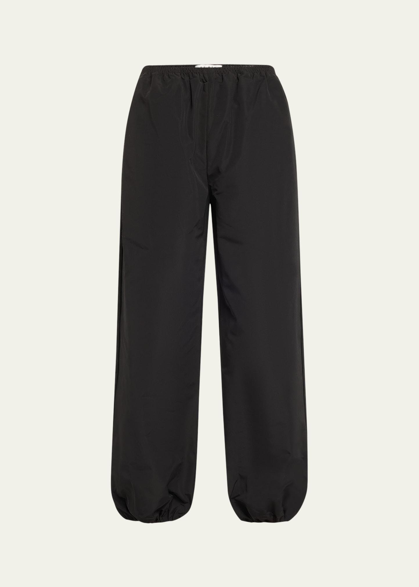 balloon silk taffeta pants