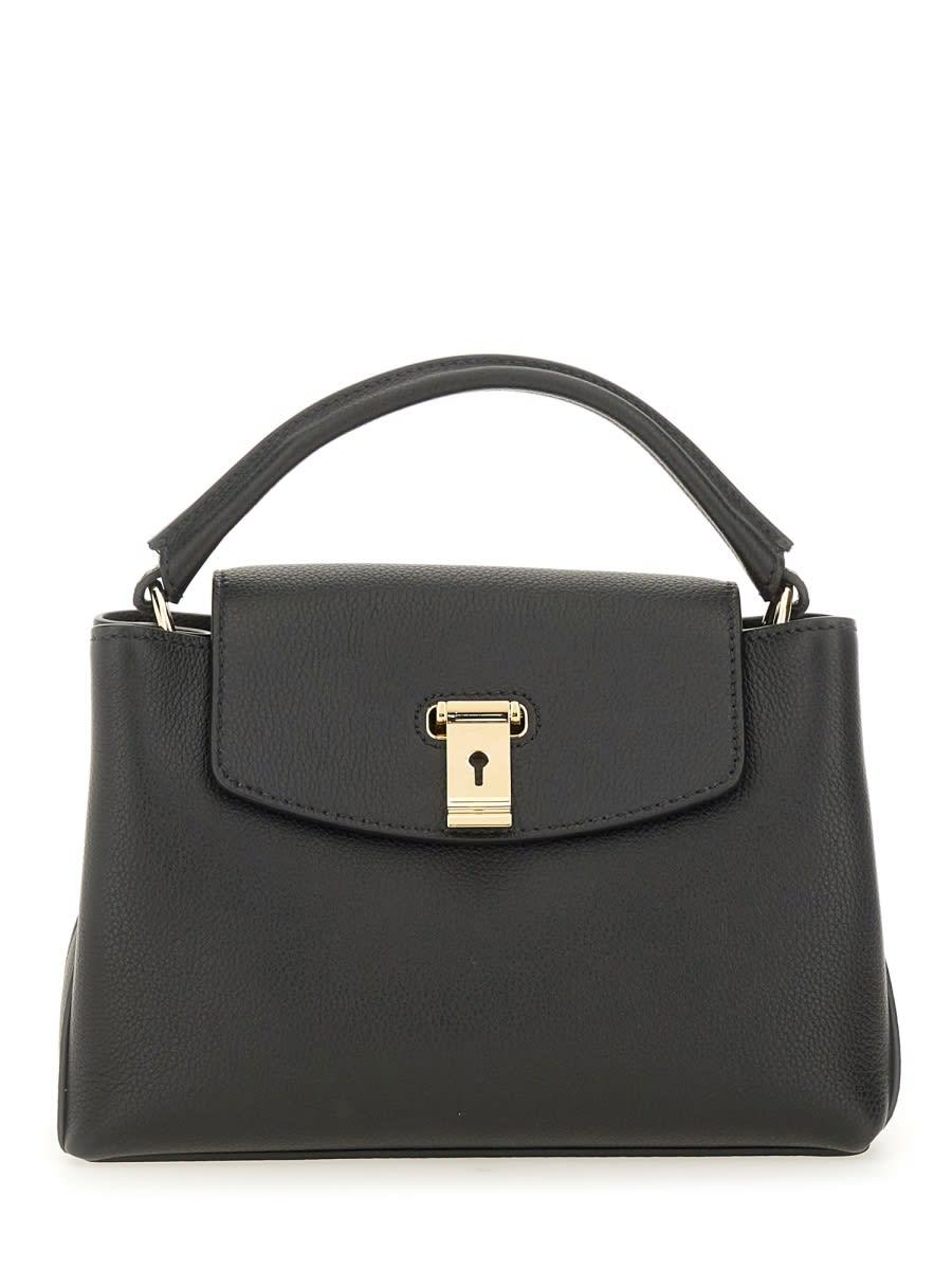 bally small lock me bag