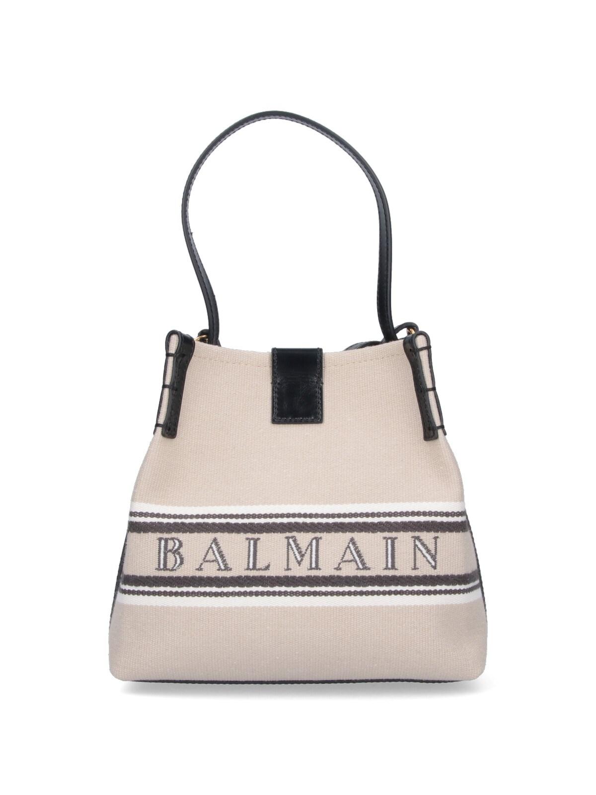 balmain "release" bucket bag