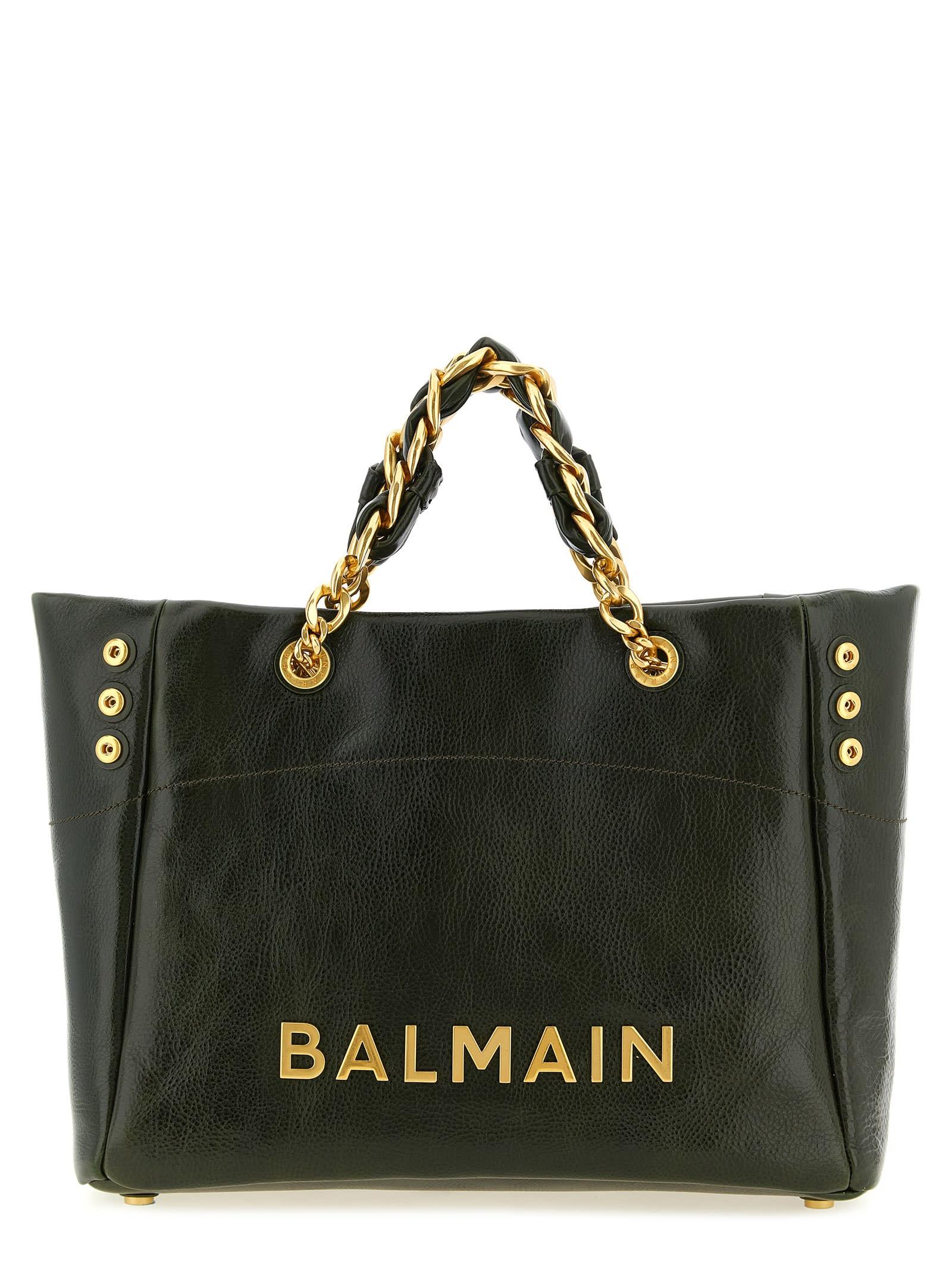 balmain 1945 soft large shopping bag