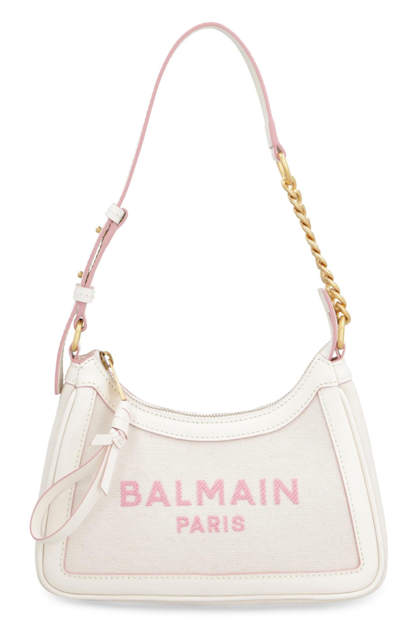 balmain b-army hobo bag