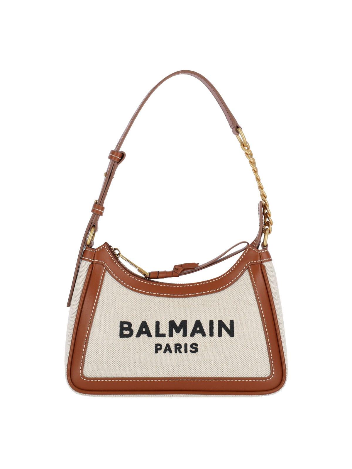 balmain b-army shoulder bag