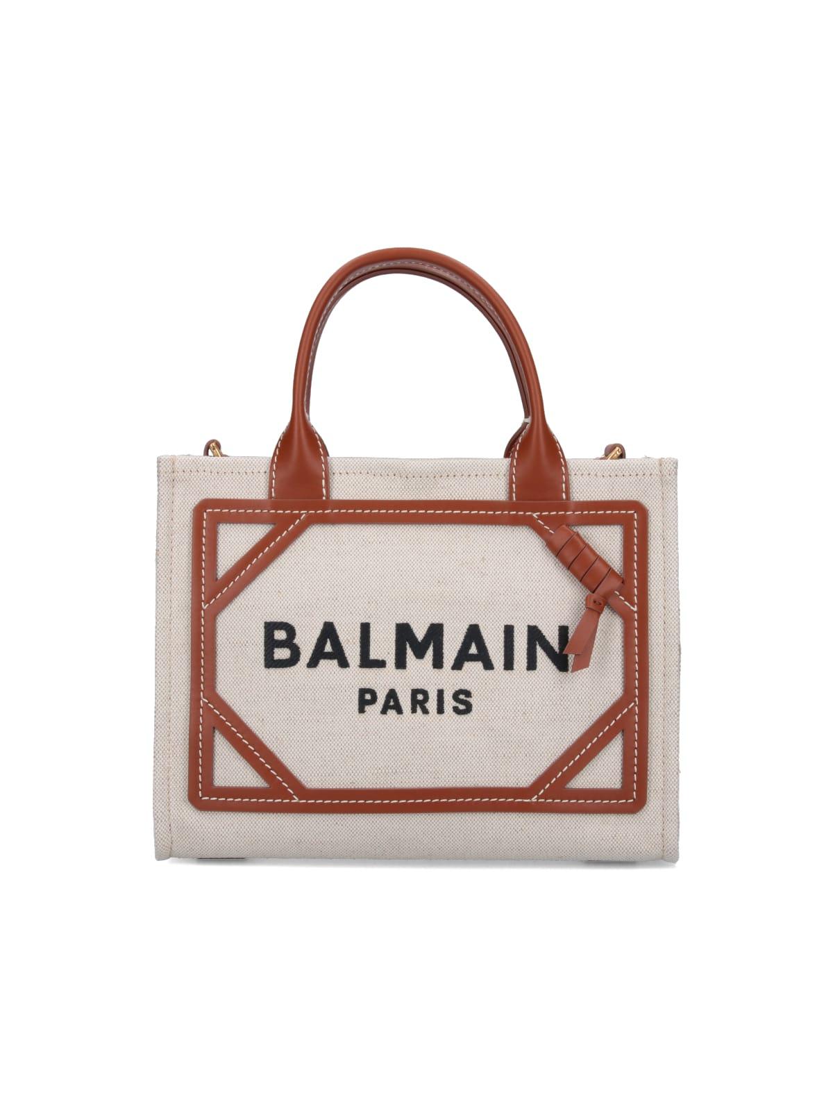 balmain b-army tote bag