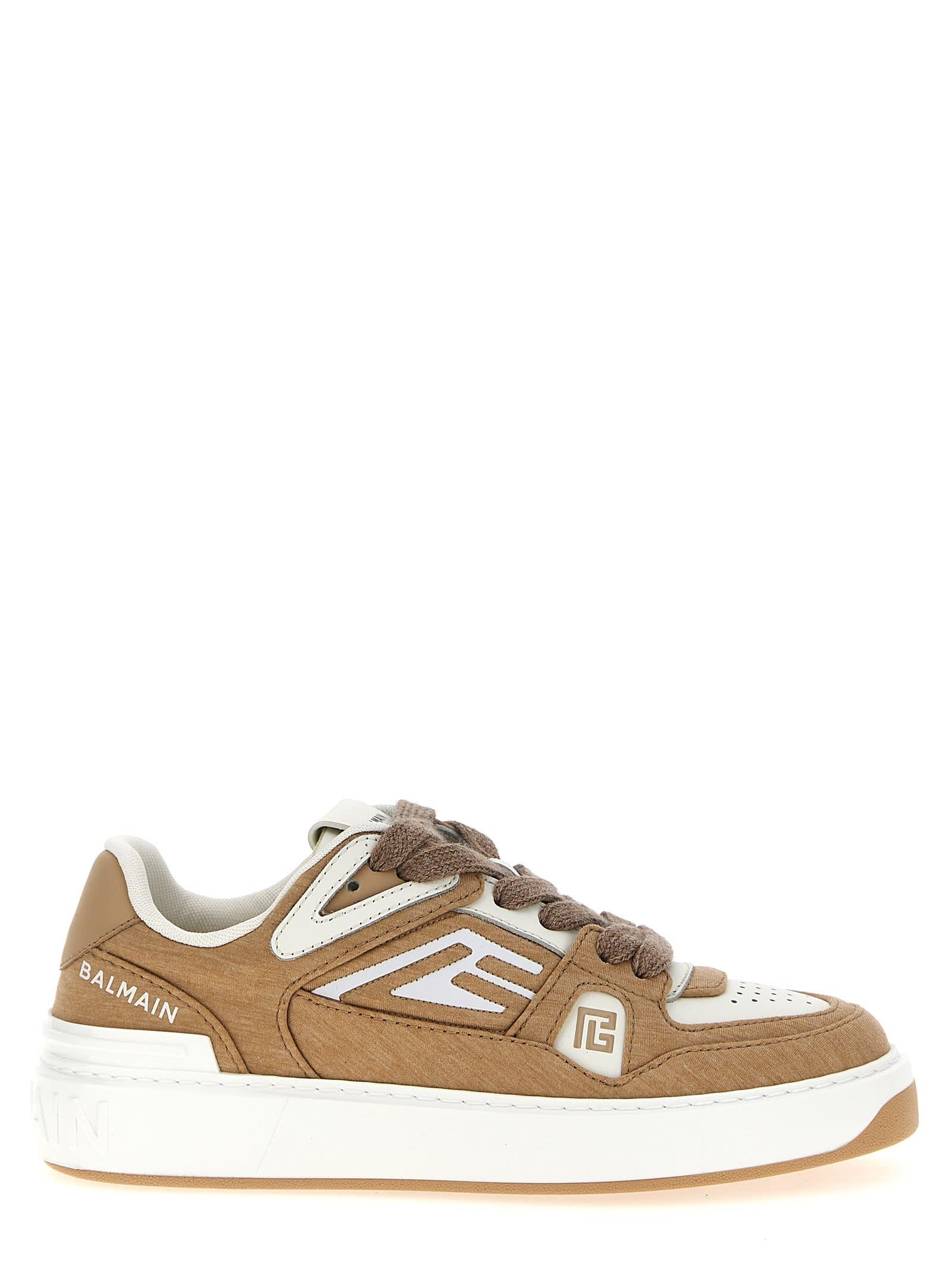 balmain b-court sneakers