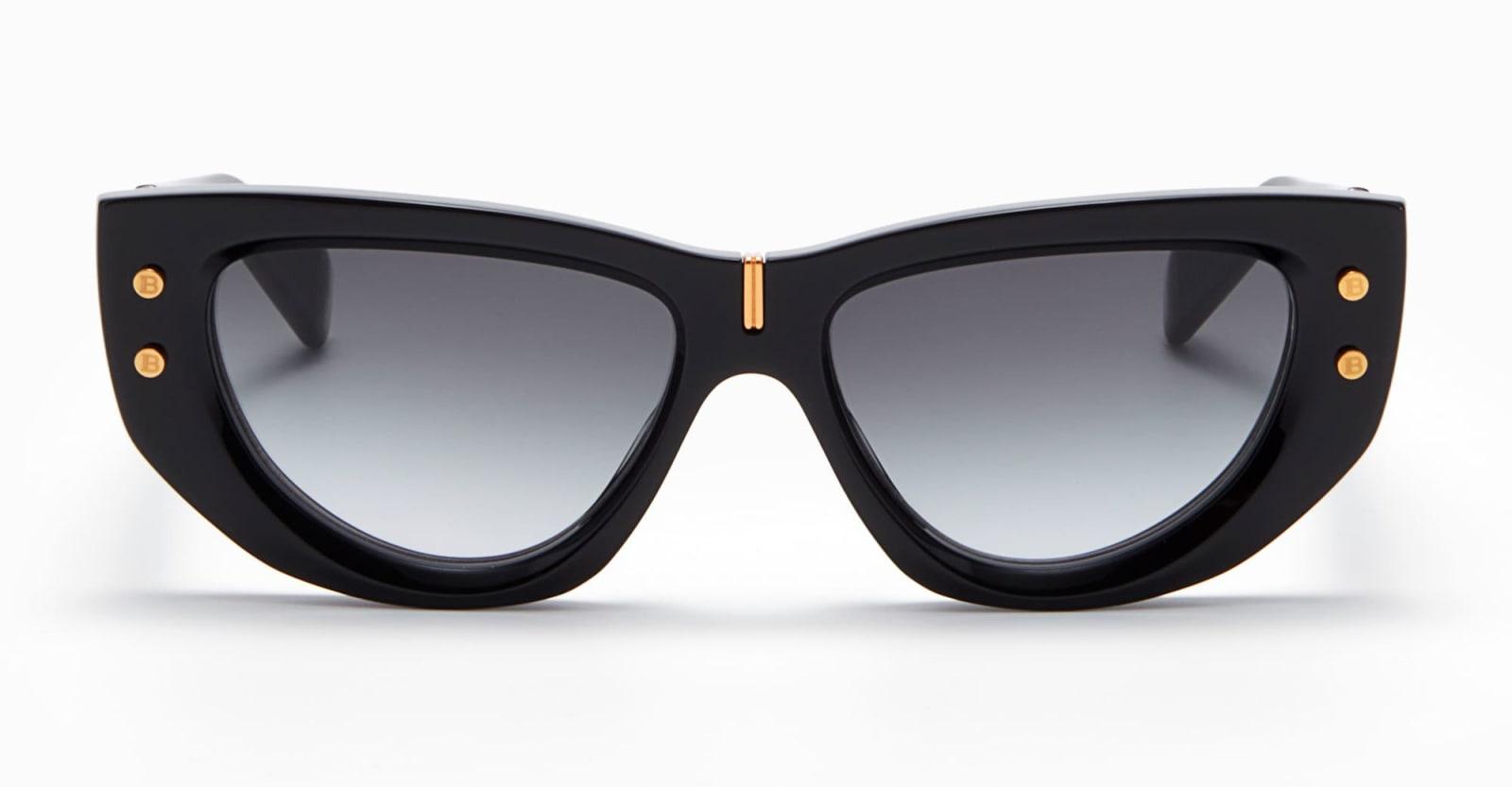 balmain b-muse - black / gold sunglasses
