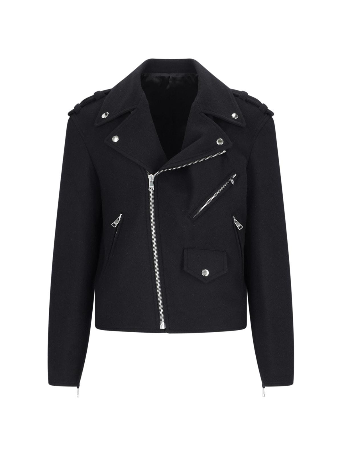 balmain biker jacket