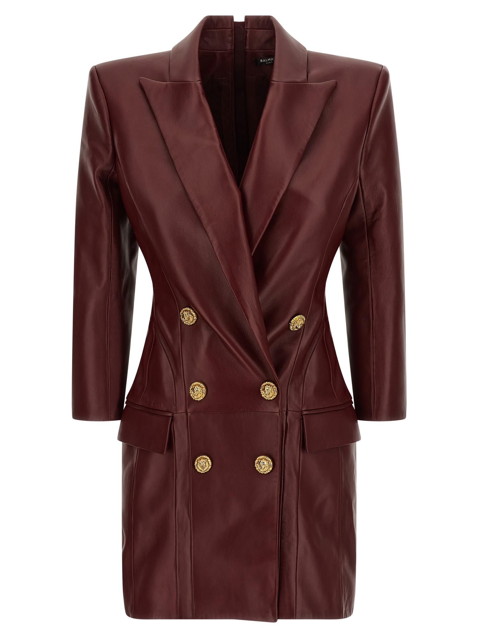 balmain blazer dress