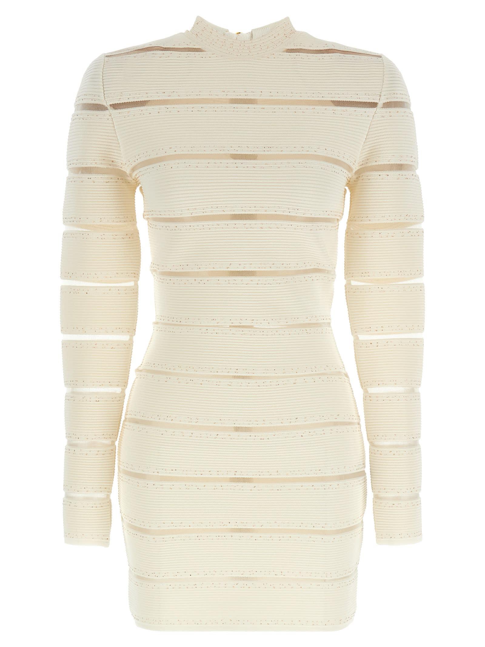 balmain bodycon dress