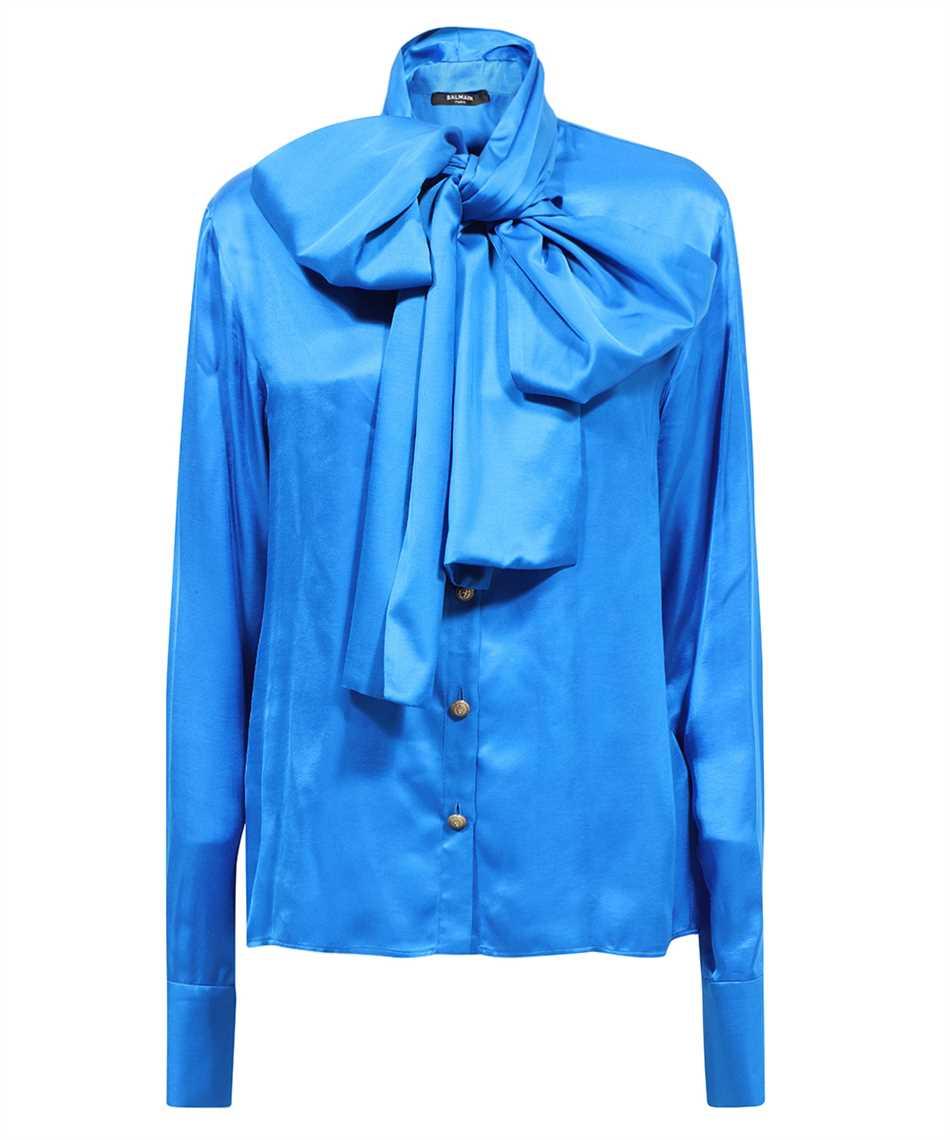 balmain bow blouse