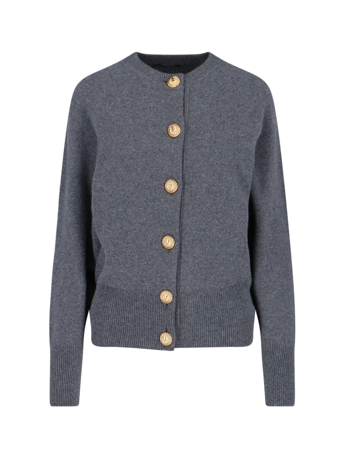 balmain cashmere blend cardigan