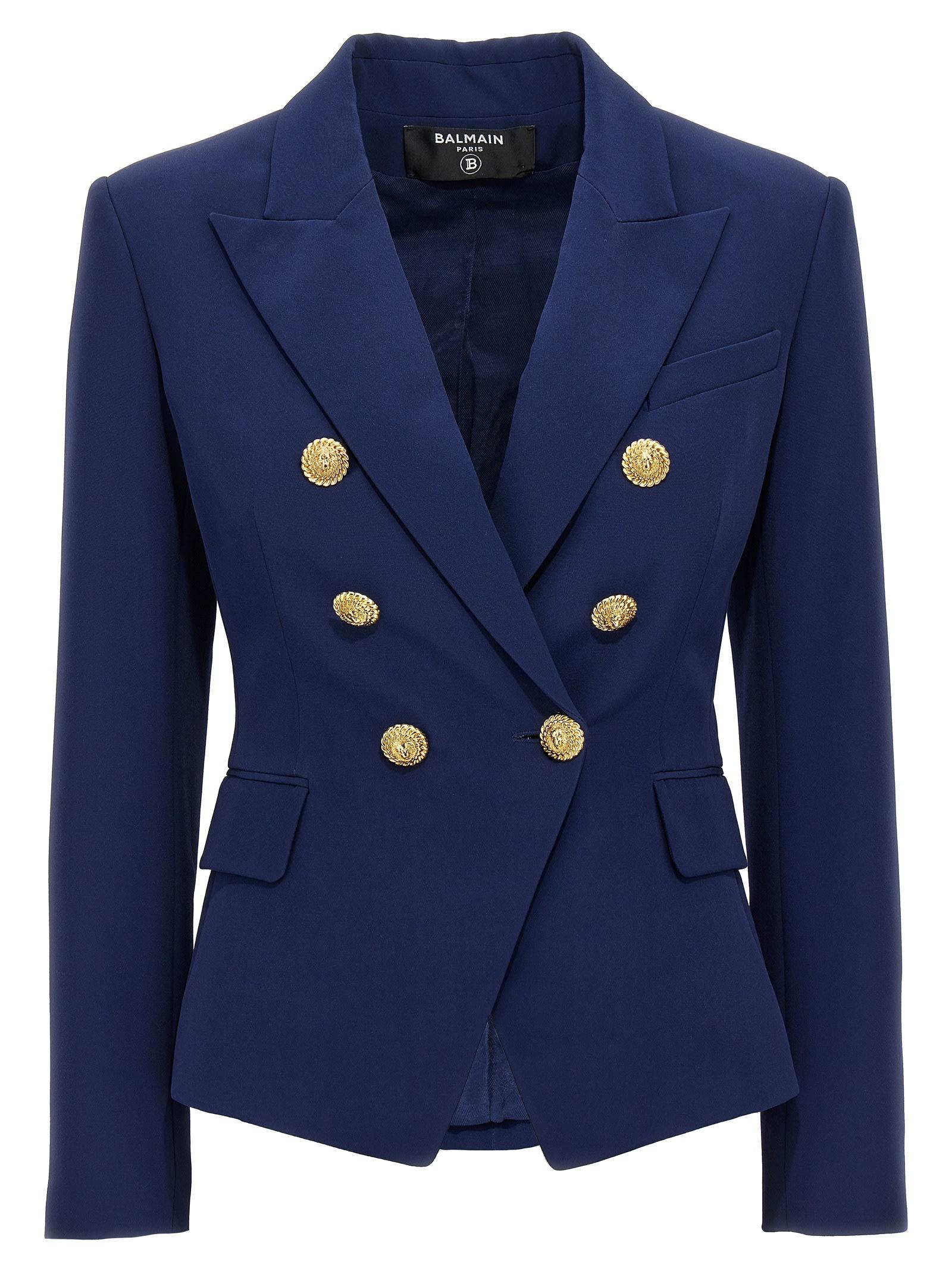 balmain chiocciola blazer