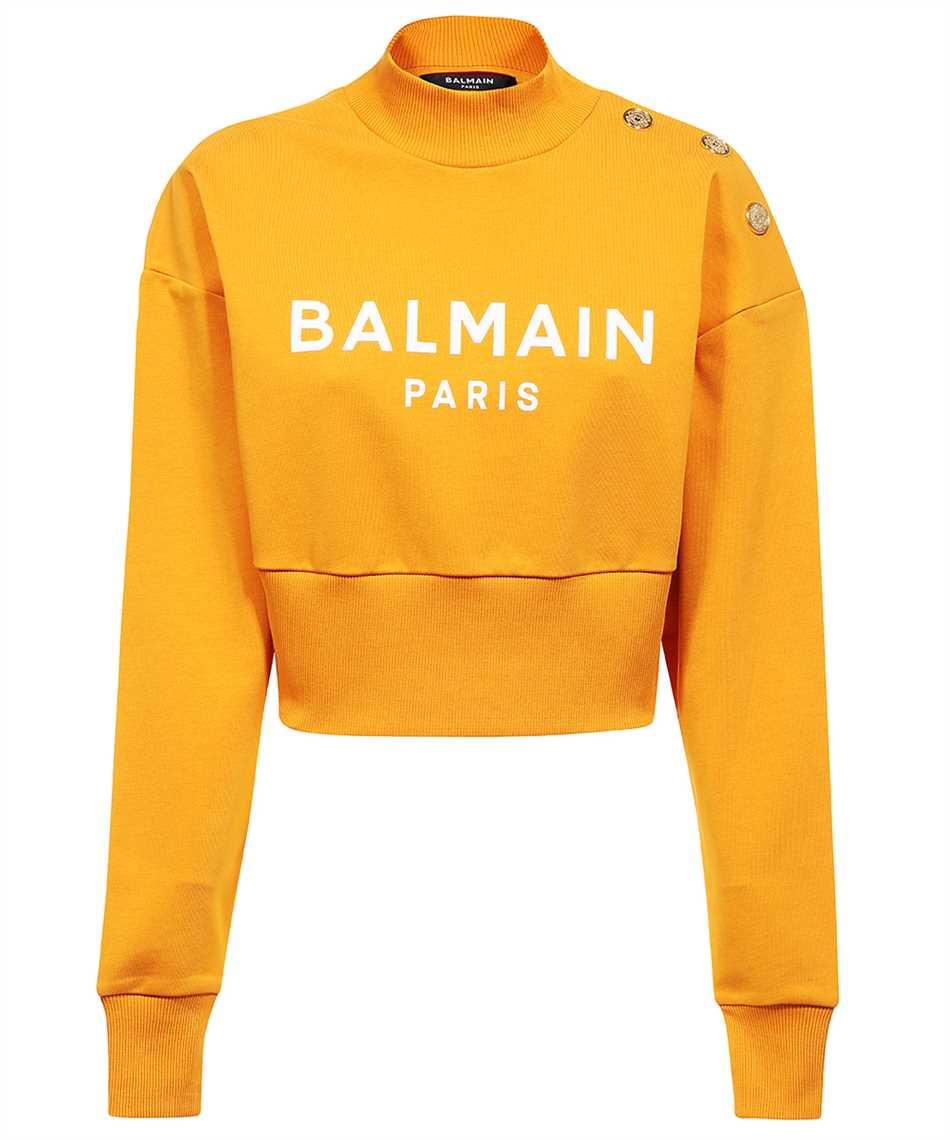 balmain cotton sweatshirt