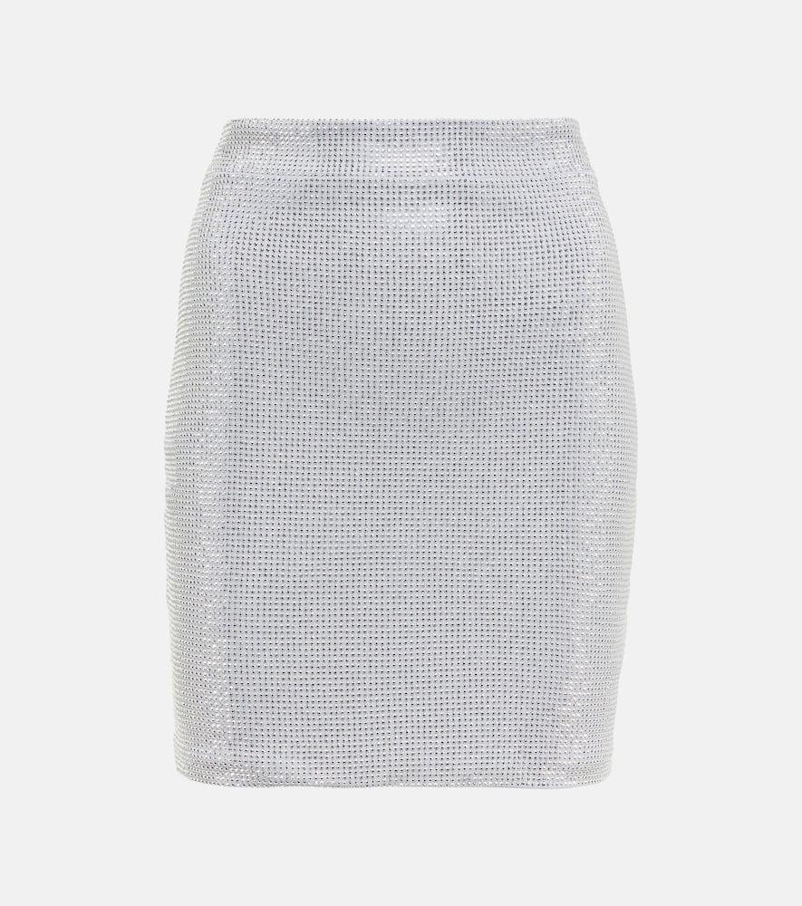 balmain embellished miniskirt