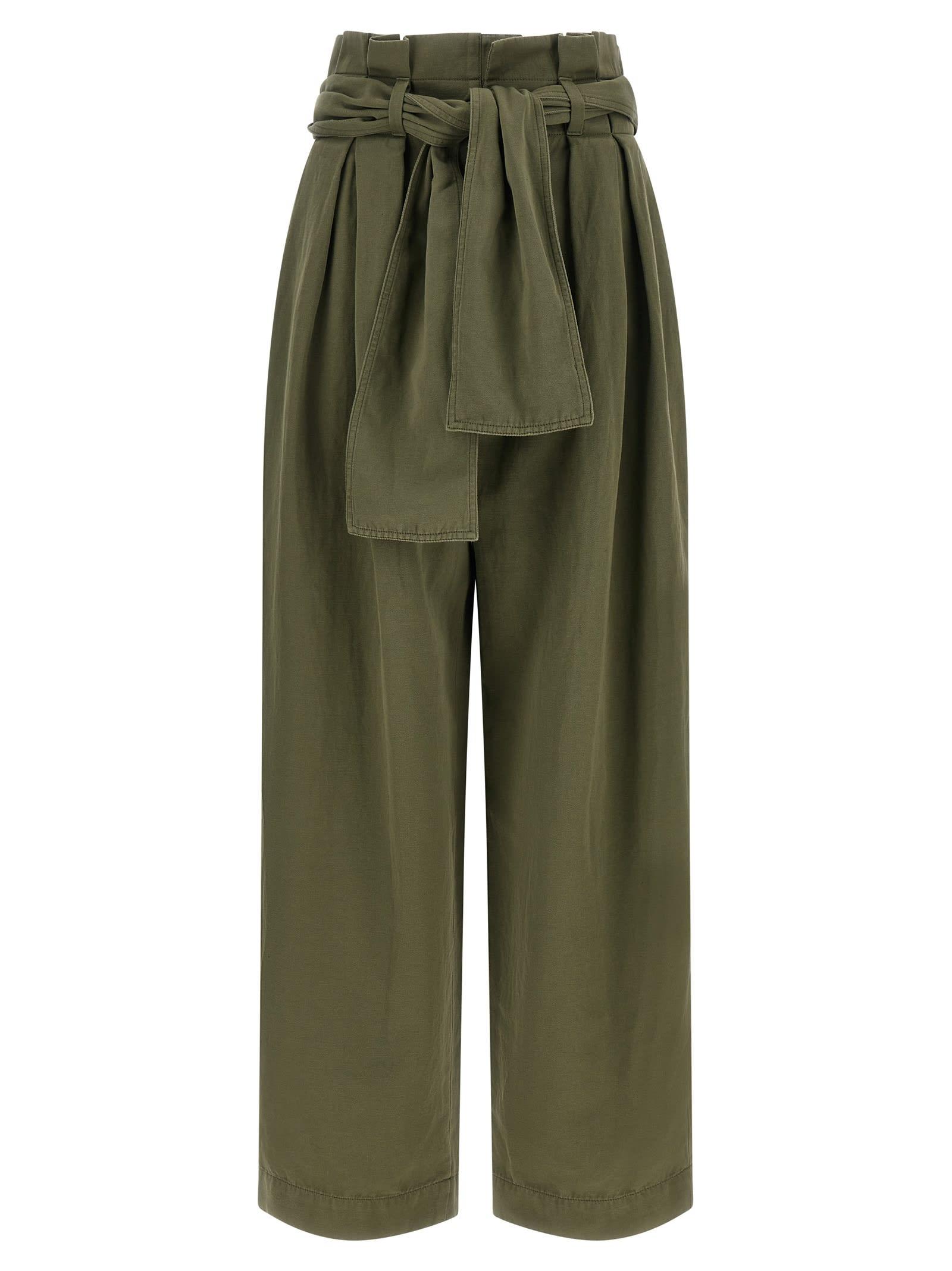 balmain high waist pants