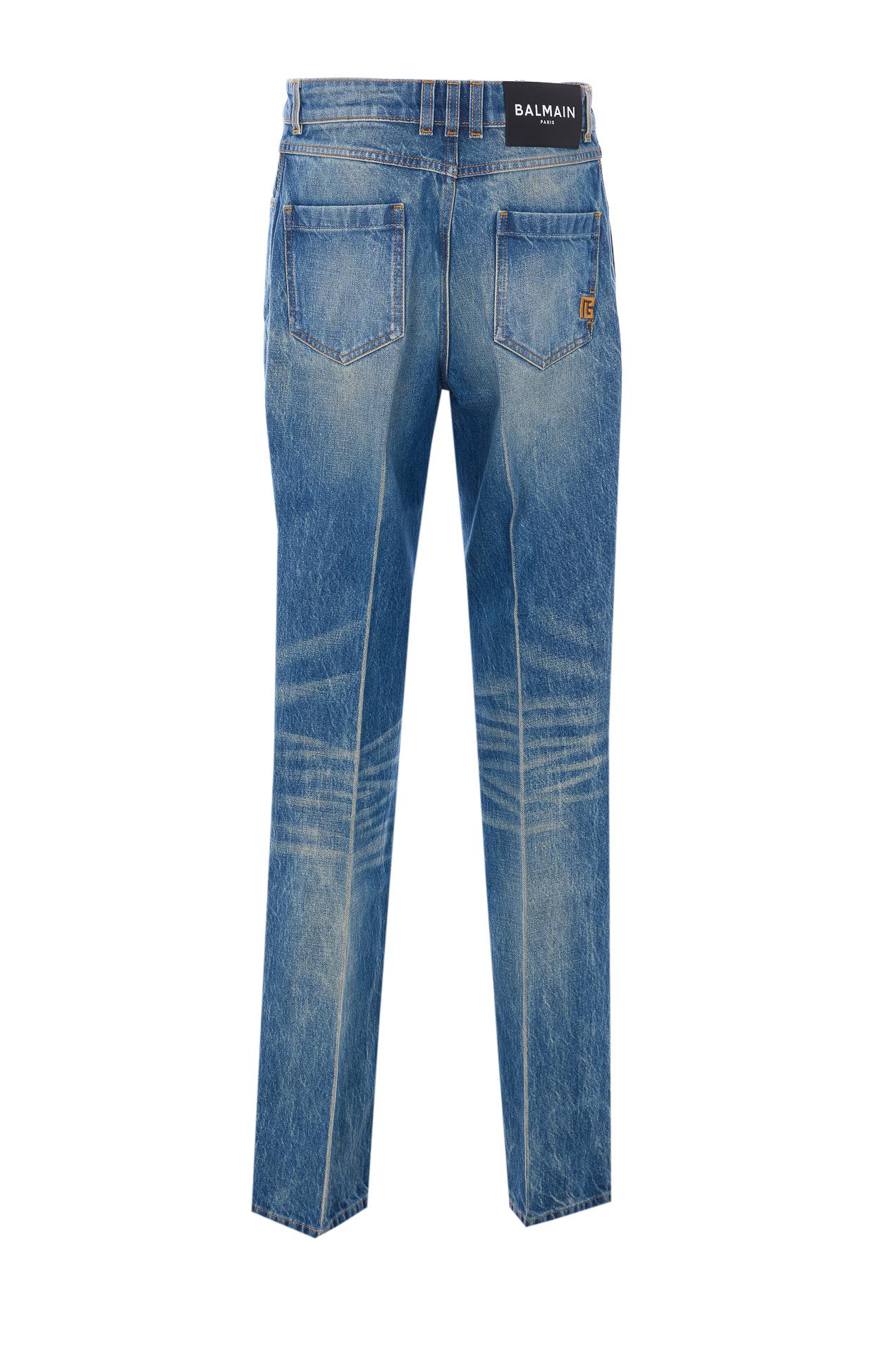 balmain jeans blue cotton - women