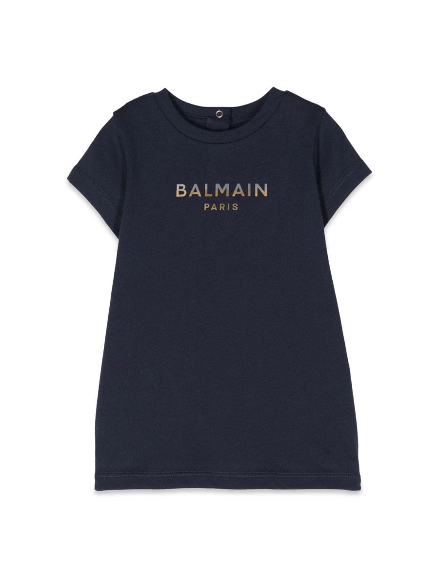 balmain jersey dress