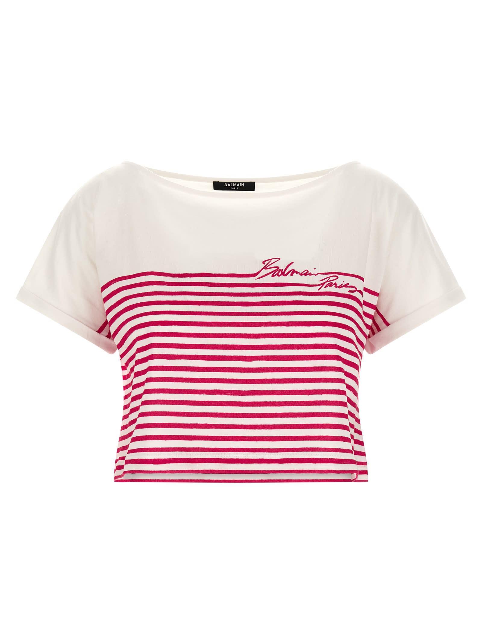 balmain marinière t-shirt