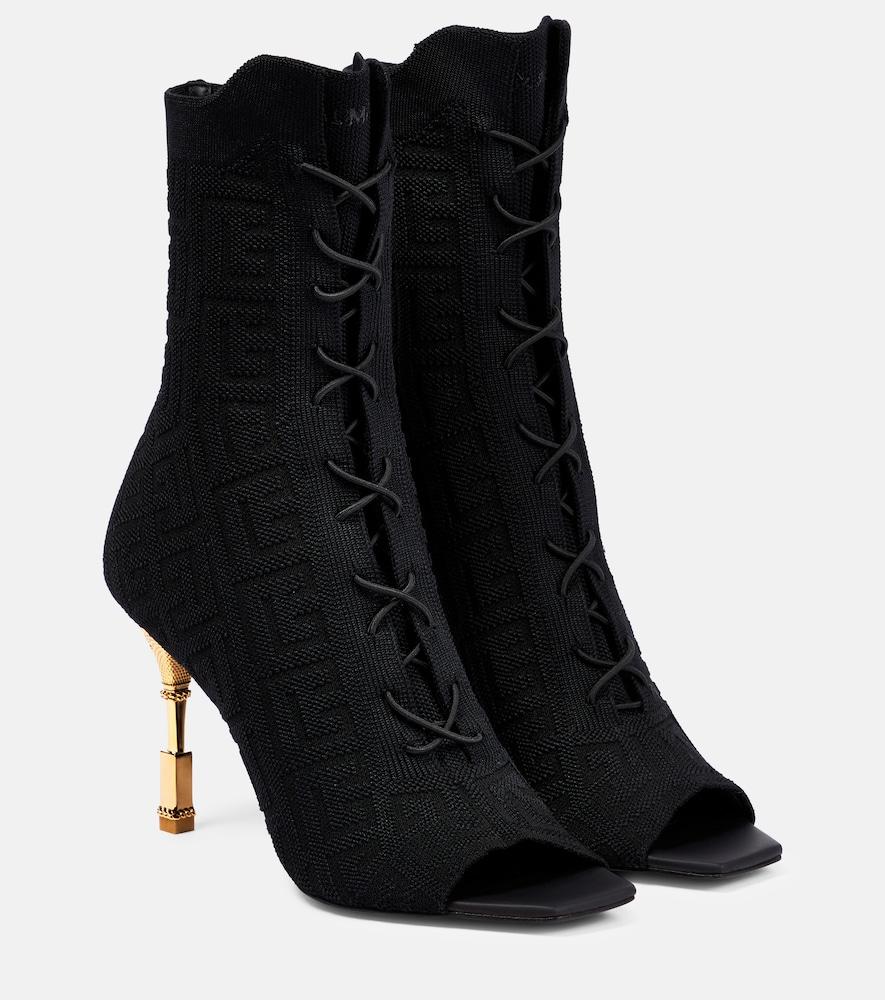 balmain moneta ankle boots
