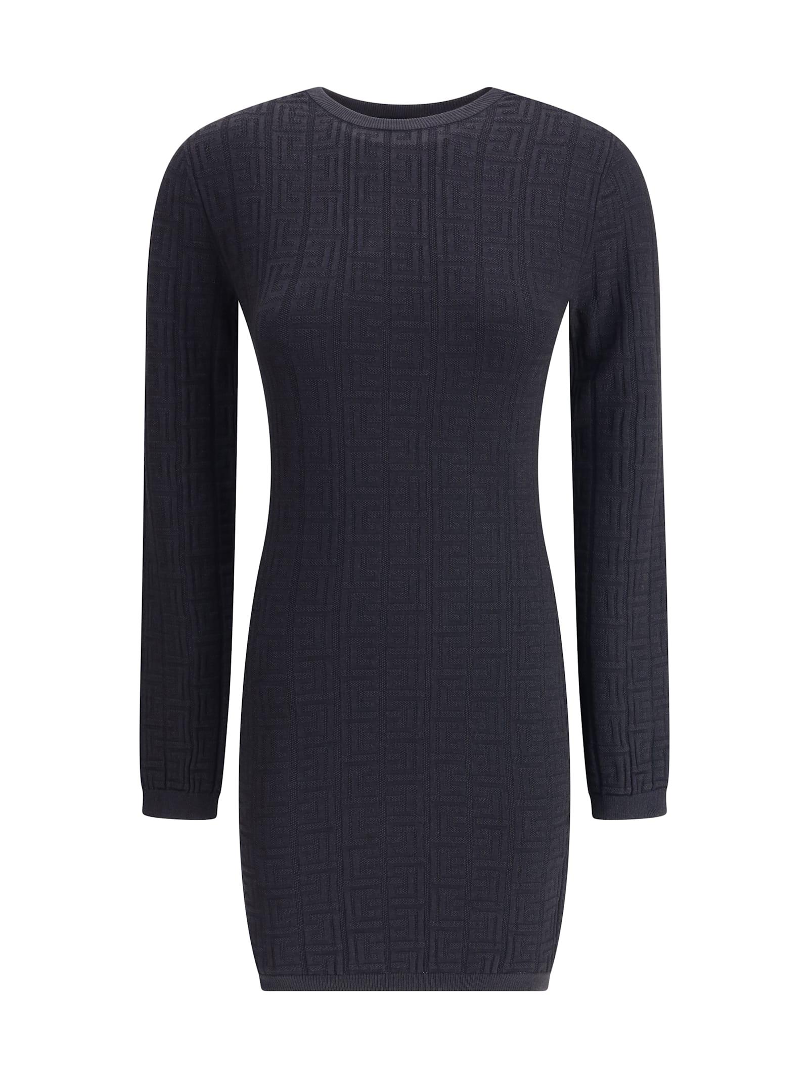 balmain pb patterned short dres