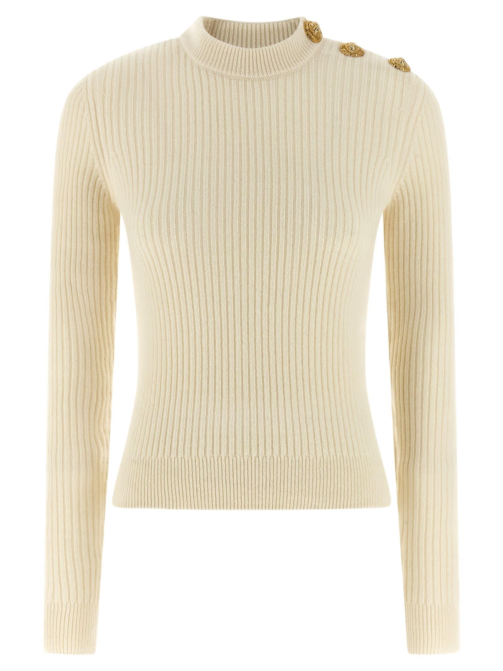 balmain ribbed sweater