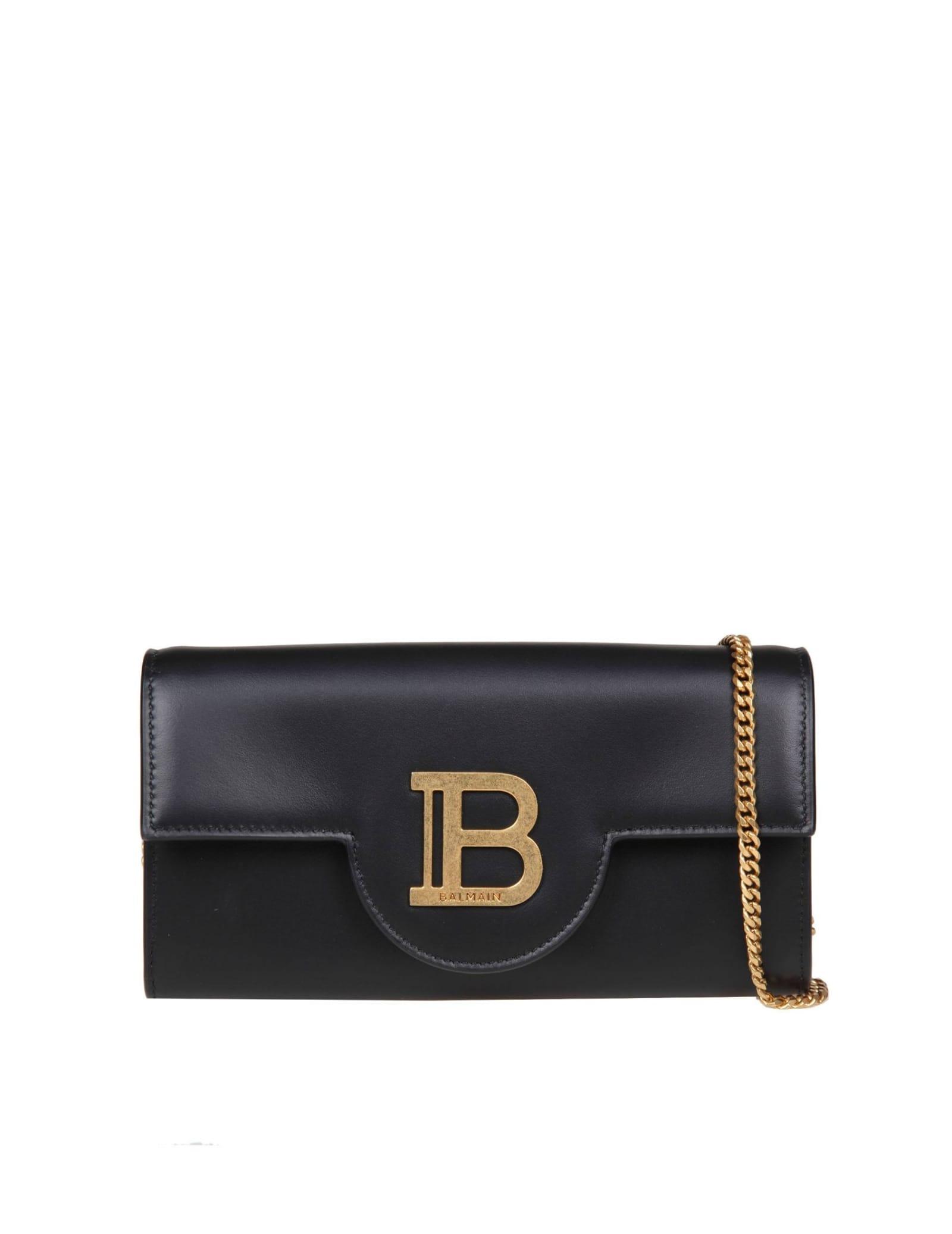 balmain shoulder wallet