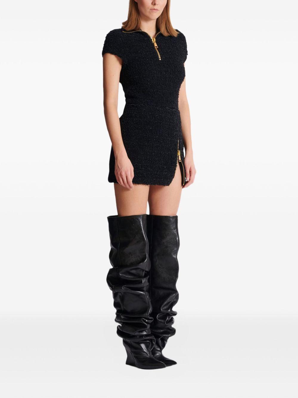 balmain skirts black - women