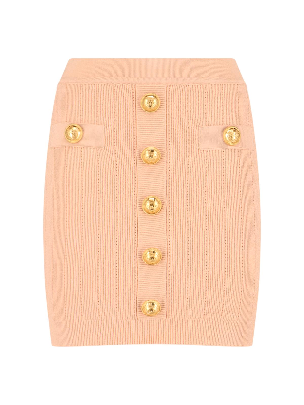 balmain skirts pink viscose - women