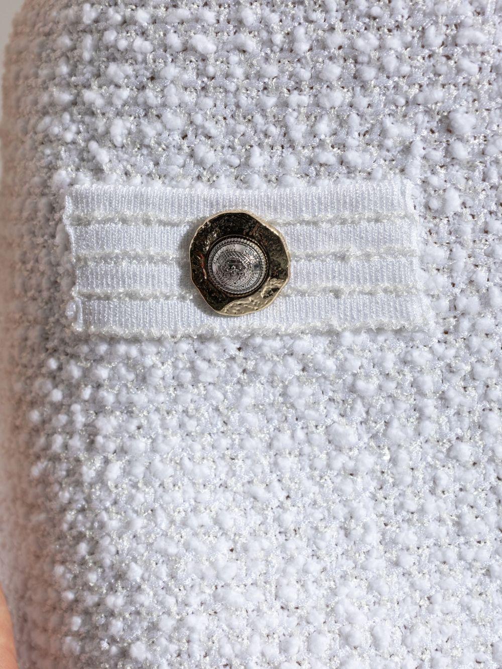 balmain skirts white - women