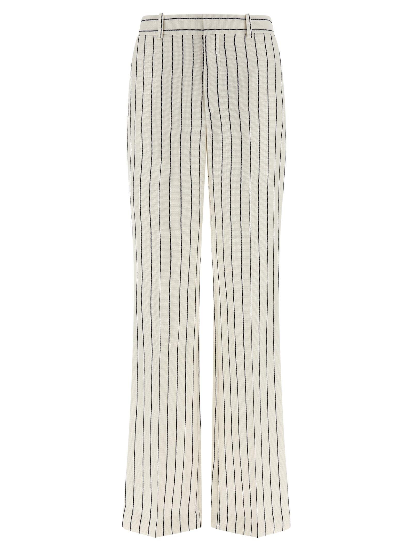 balmain striped pants