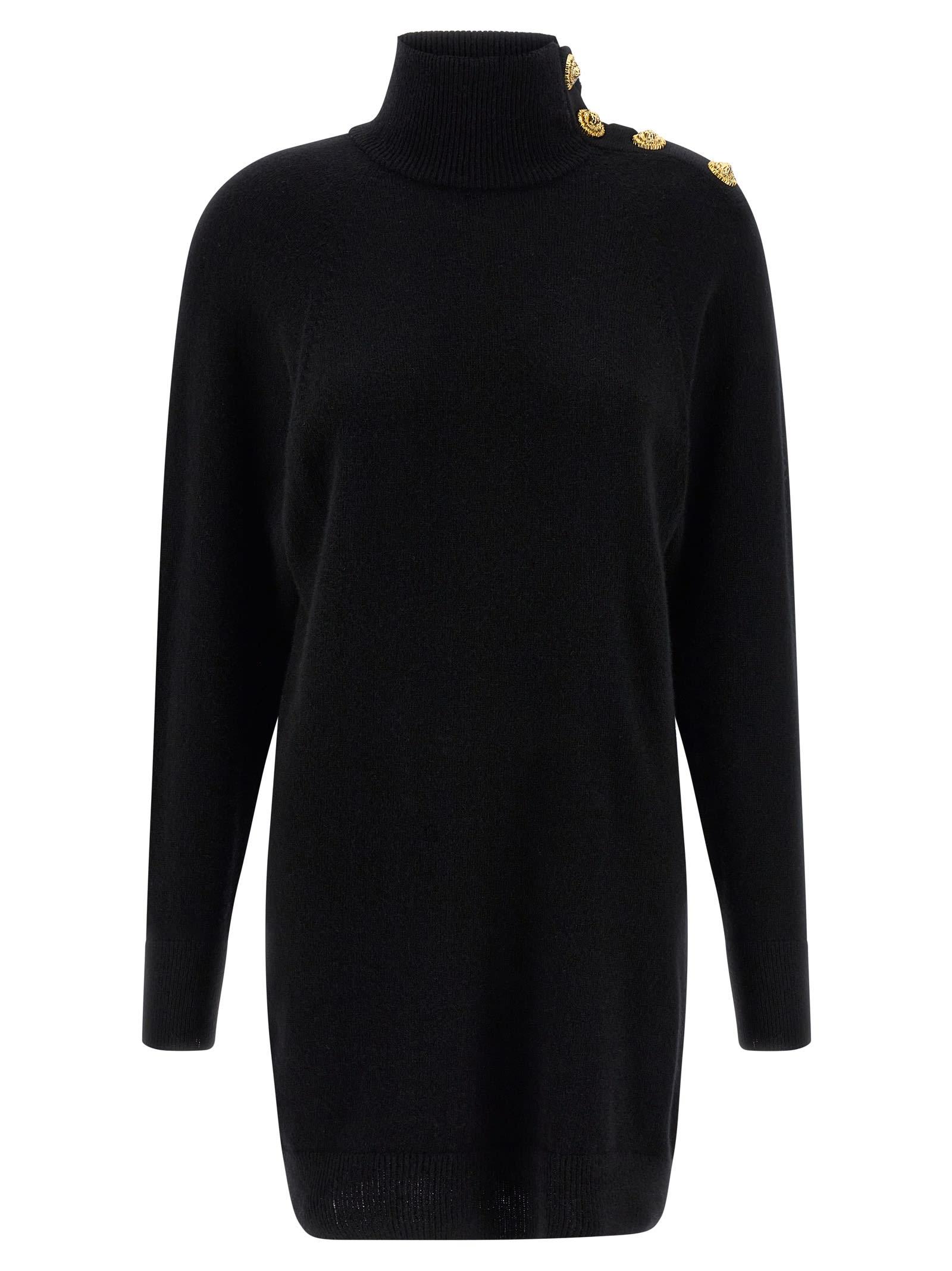 balmain sweater dress
