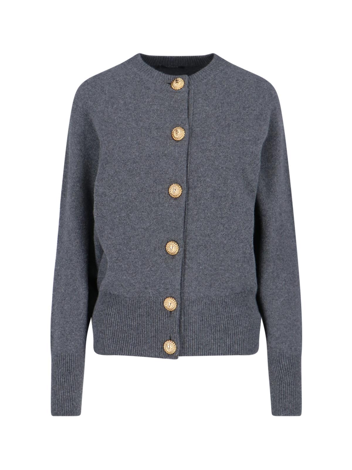 balmain sweaters grey cashmere - women