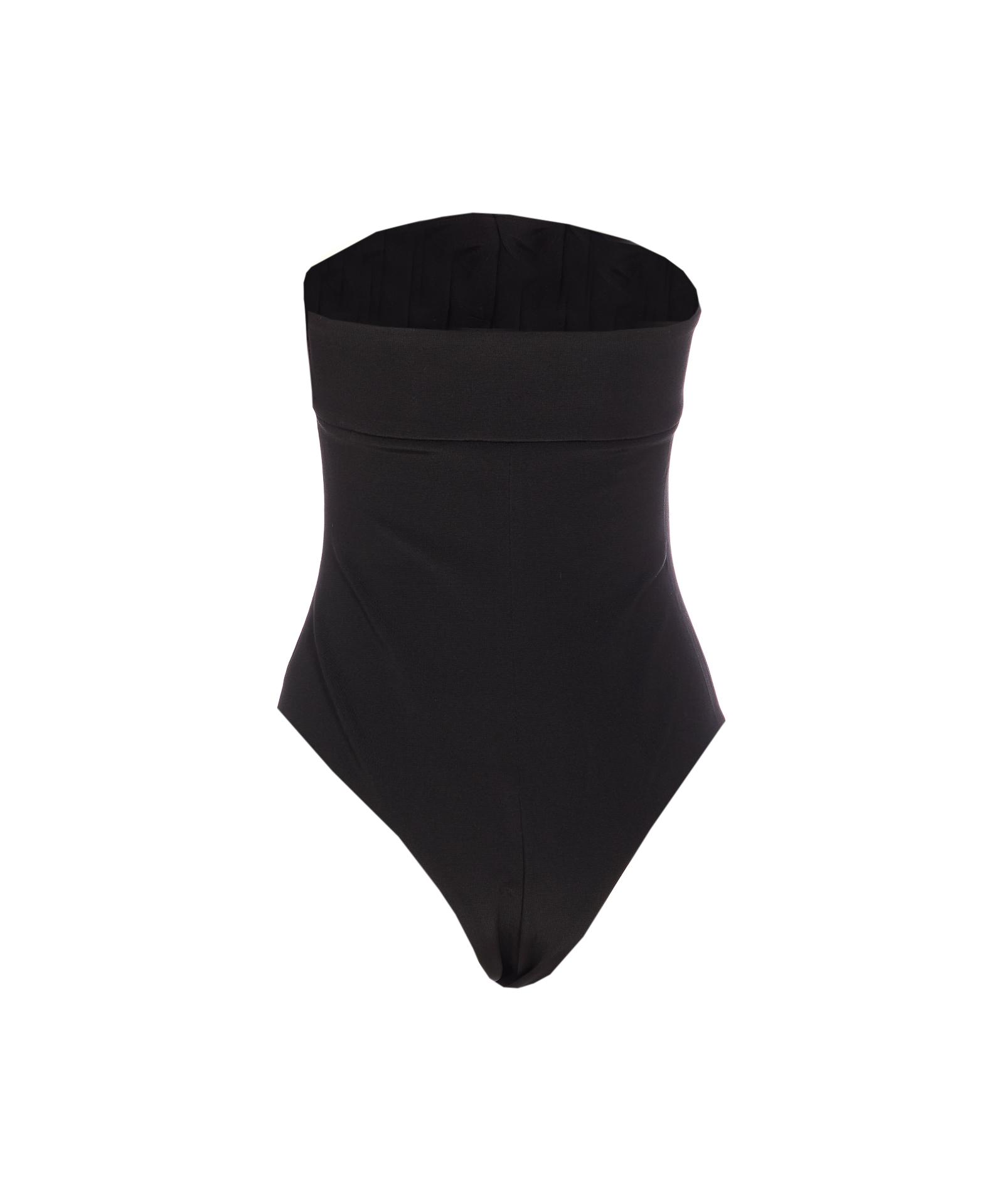 balmain top black viscose - women