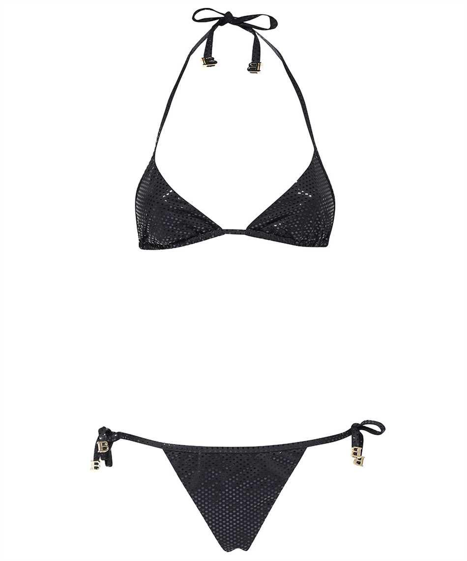 balmain triangle bra bikini