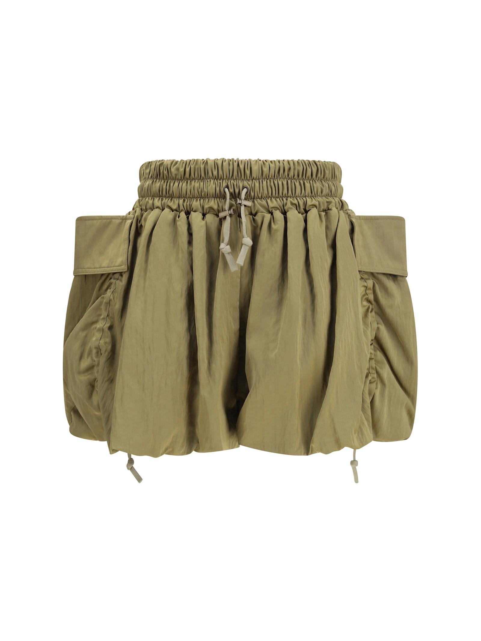 balmain viscose serge shorts