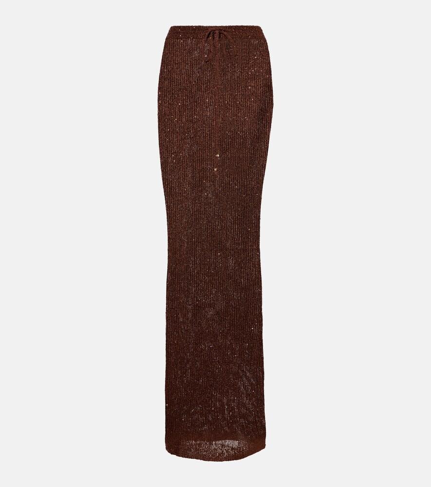 bananhot alma knitted sequined beach cover