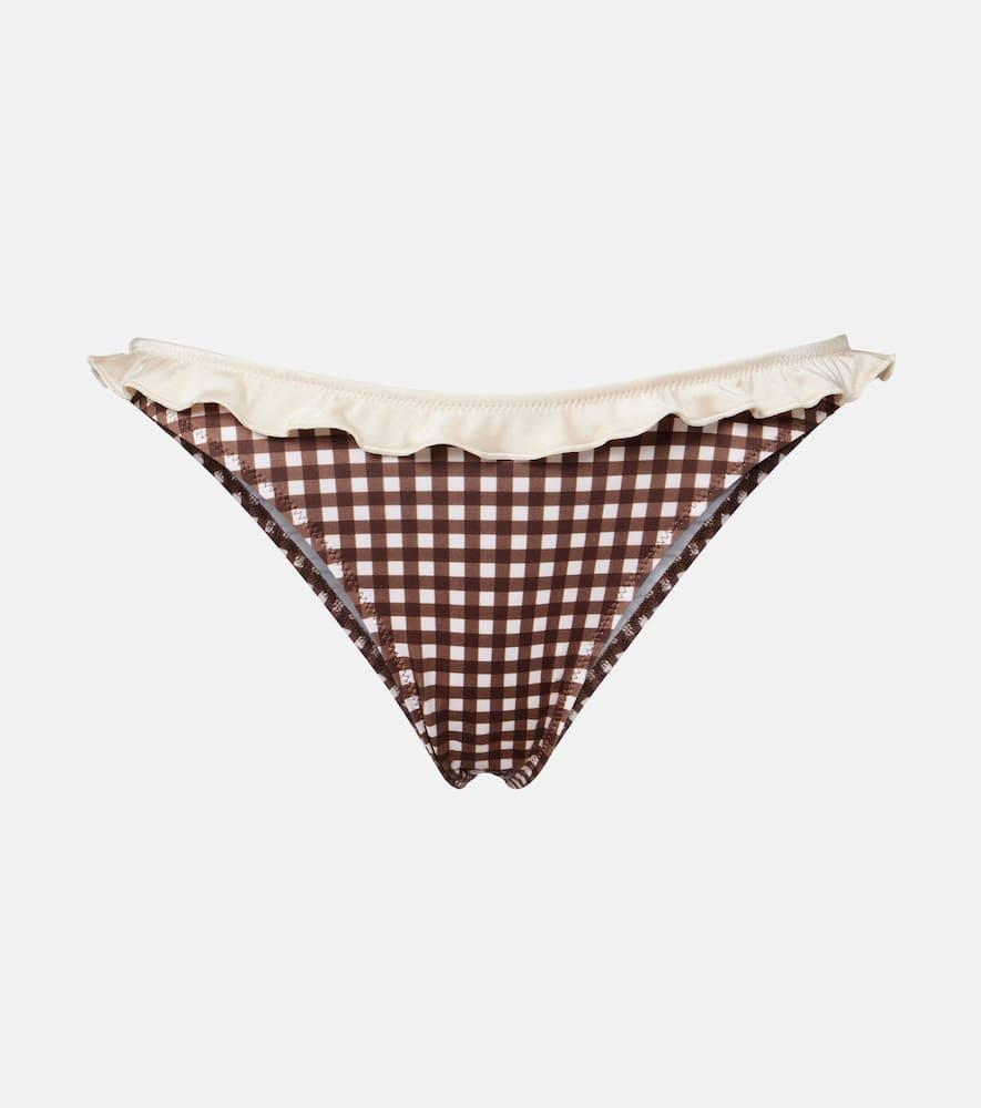 bananhot angela gingham bikini bottoms
