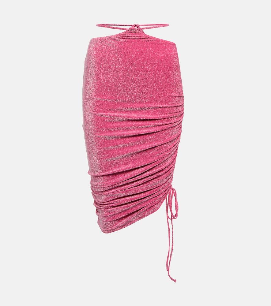 bananhot ariel ruched midi skirt