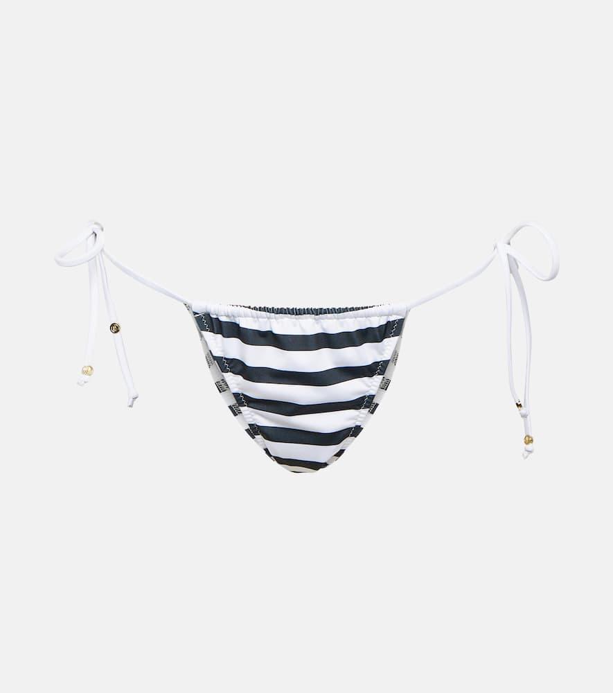 bananhot bell striped bikini bottoms