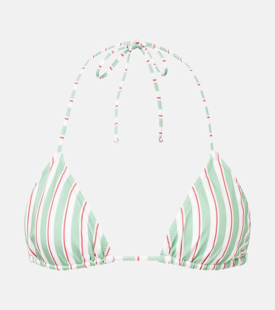 bananhot bell striped bikini top