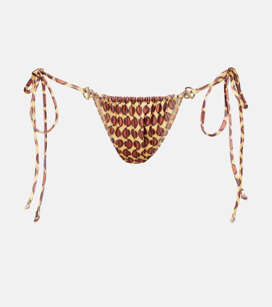 bananhot berry printed bikini bottoms