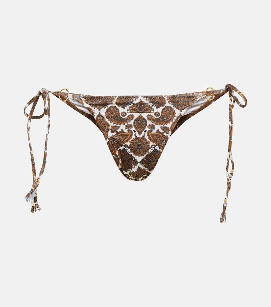 bananhot chain printed bikini bottoms