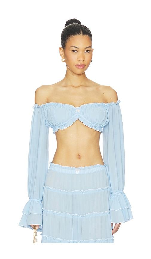 bananhot elma shirt in blue.