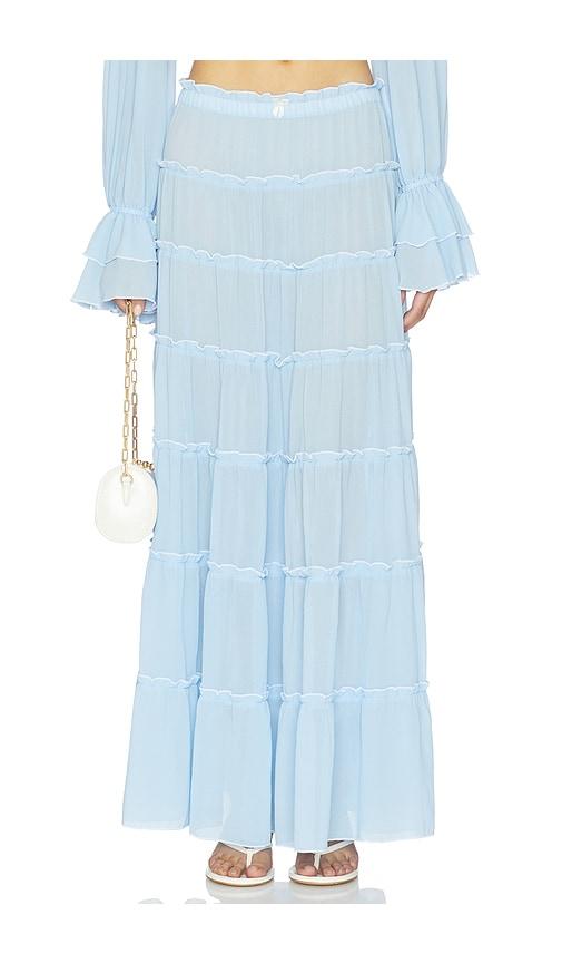 bananhot elma skirt in blue.