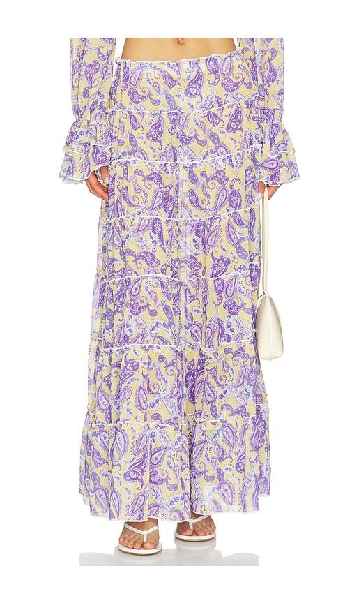 bananhot elma skirt in yellow,purple.