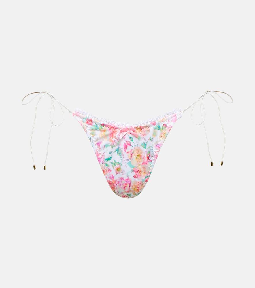 bananhot flora floral bikini bottoms