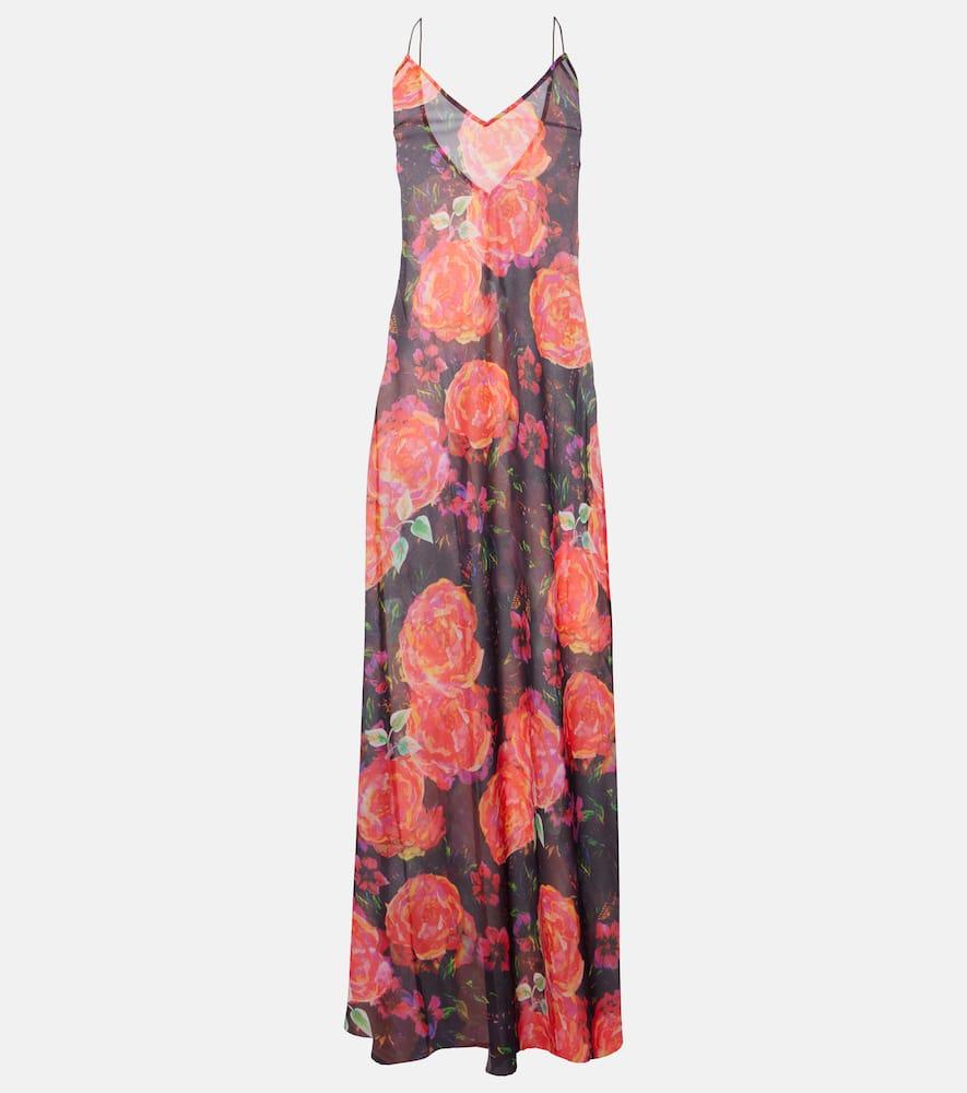 bananhot floral maxi dress